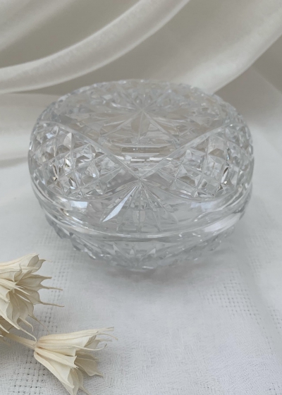 Хрустальная бонбоньерка 
