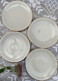 Сет из 4-х закусочных тарелок Zeh Scherzer / Бавария / Германия