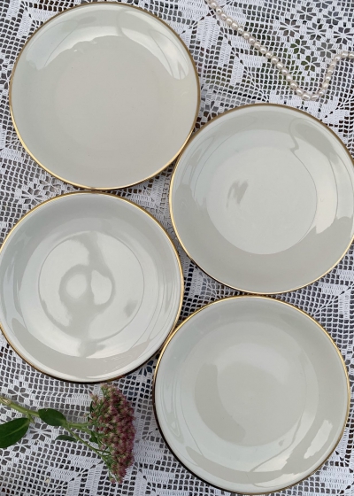Сет из 4-х закусочных тарелок Zeh Scherzer / Бавария / Германия