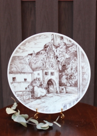 Декоративная тарелка SPERRER BANK / MITTERTEICH /BAVARIA / Германия