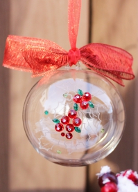 Новогодний хрустальный шар PRECIOSA / Чехия