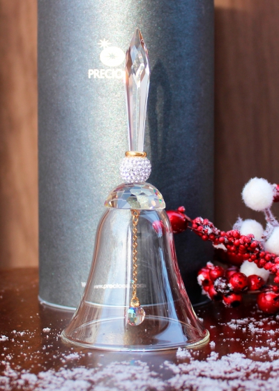 Хрустальный рождественский колокольчик PRECIOSA / Чехия