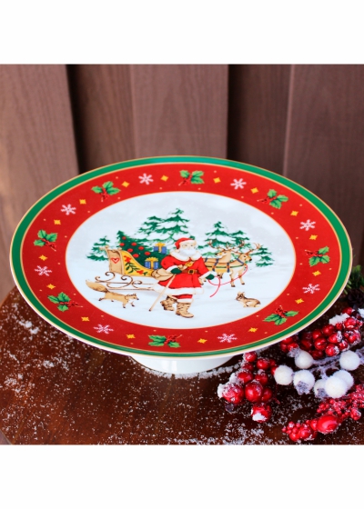 Тортница / блюдо на ножке 