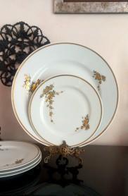 Сет из четырёх тарелок и одного блюда JLMENAU / ГДР