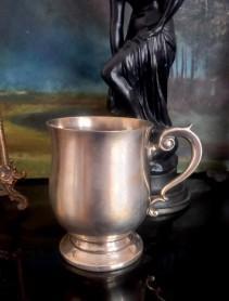 Кружка металл с серебрением  / Англия