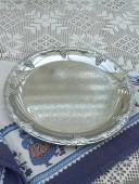 Сервировочное блюдо  / Металл, хромирование