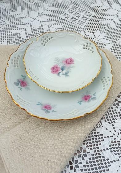 Сет из двух изумительных сервировочных тарелок