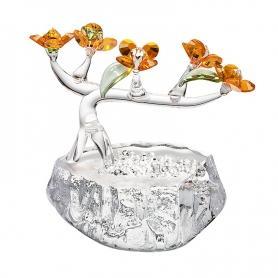 Бонсай - карликовое дерево (Оранжевый), артикул 1199 60,  Preciosa, Чехия