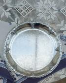 Сервировочное блюдо  / Металл, хромирование